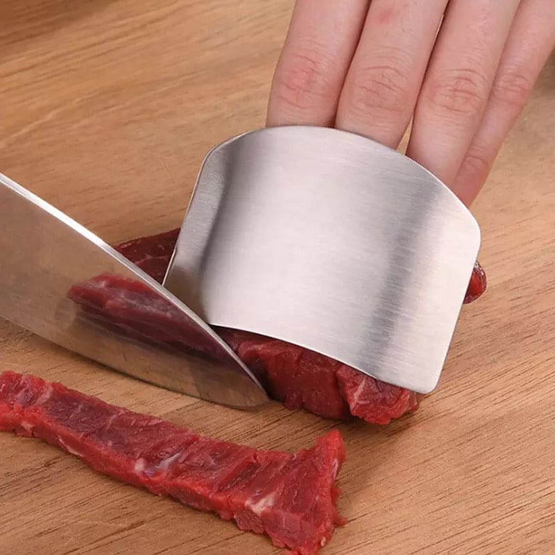 Stainless Steel Finger Guard, Knife Cut Protector, Vegetable Cutting Hand Protector Stainless Steel Finger Guard, Knife Cut Protector, Vegetable Cutting Hand Protector